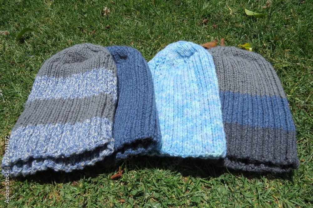 Gorros tejidos