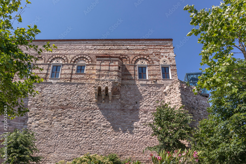 Tekfur Palace is the best preserved Byzantine palaces surviving in Istanbul