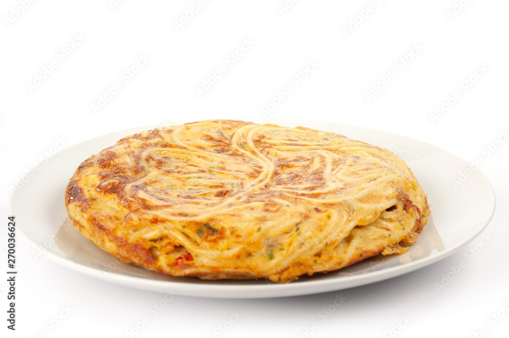 spaghetti in frittata spaghetti in frittata