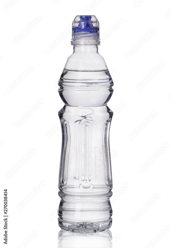 small plastic bottle with liquid small plastic bottle with liquid
