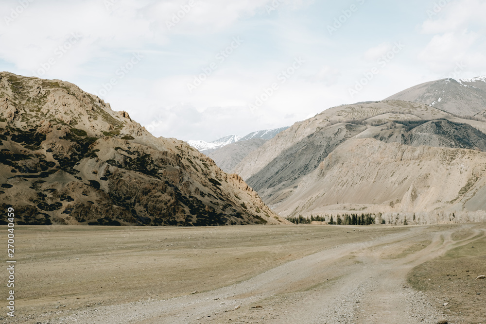 road in mountains