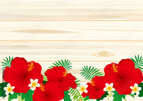 ハイビスカスのポスター