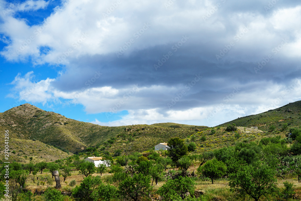 Spanish mountain Landscape