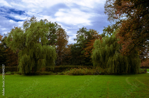 A natural park on a castle grounds