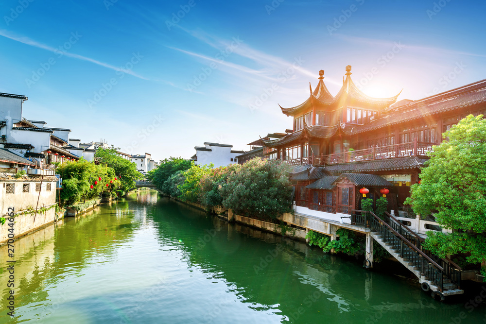 Obraz premium Nanjing Confucius Temple night view