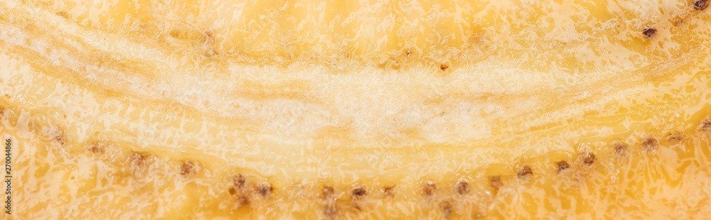 panoramic shot of nutritious yellow banana puree panoramic shot of nutritious yellow banana puree