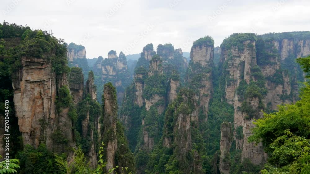 Avatar Mountains Of Zhangjiajie Forest Park With Stone Pillars Rock Formations Avatar Mountains Of Zhangjiajie Forest Park With Stone Pillars Rock Formations