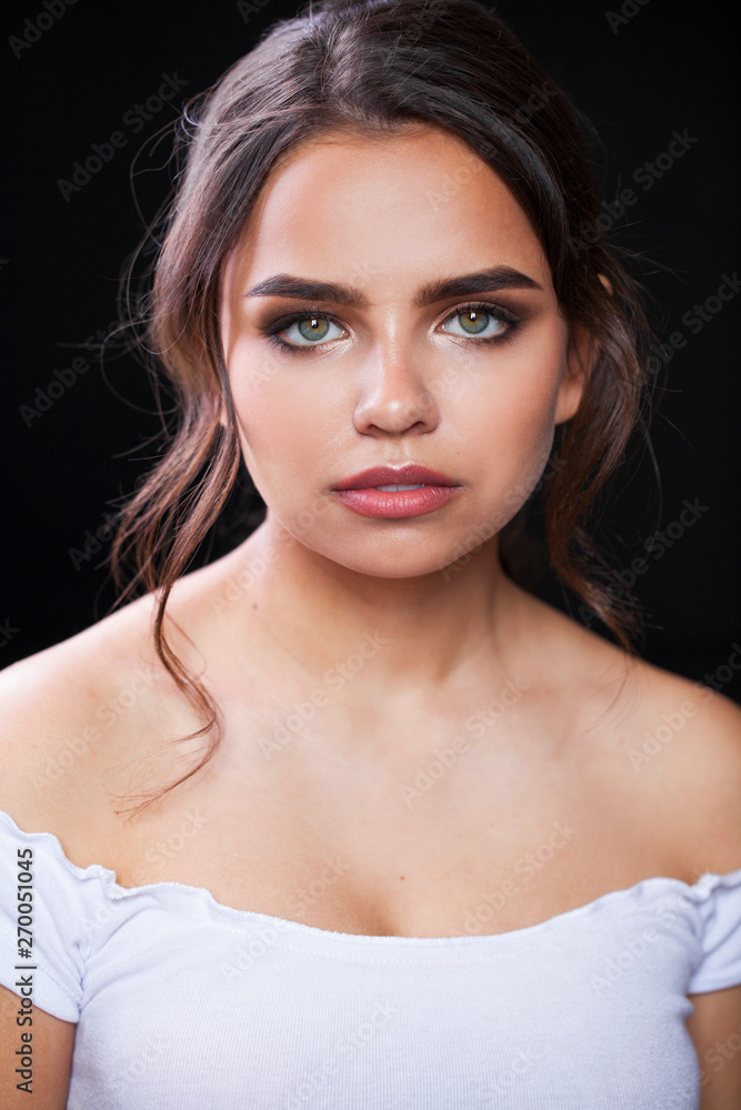 Fototapeta premium Close up Make up fashion model