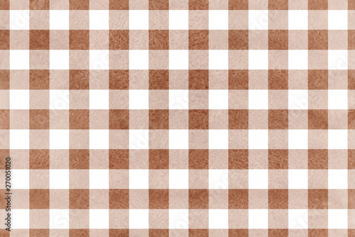 Watercolor checked pattern.