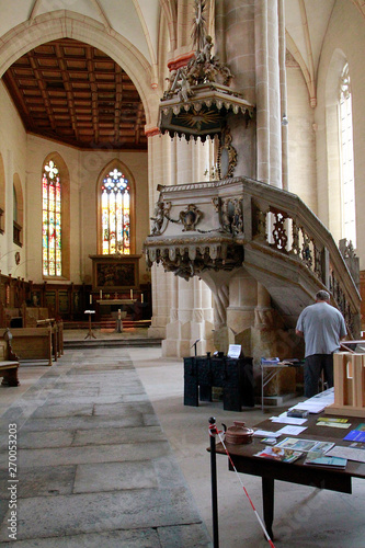 Market church, St. Bonifacius, Bad Langensalza, Thuringia, Germany, Europe photo