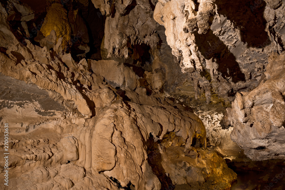 Central Chamber in Tham Nang Aen Cave, Khammouane, Central Laos Central Chamber in Tham Nang Aen Cave, Khammouane, Central Laos