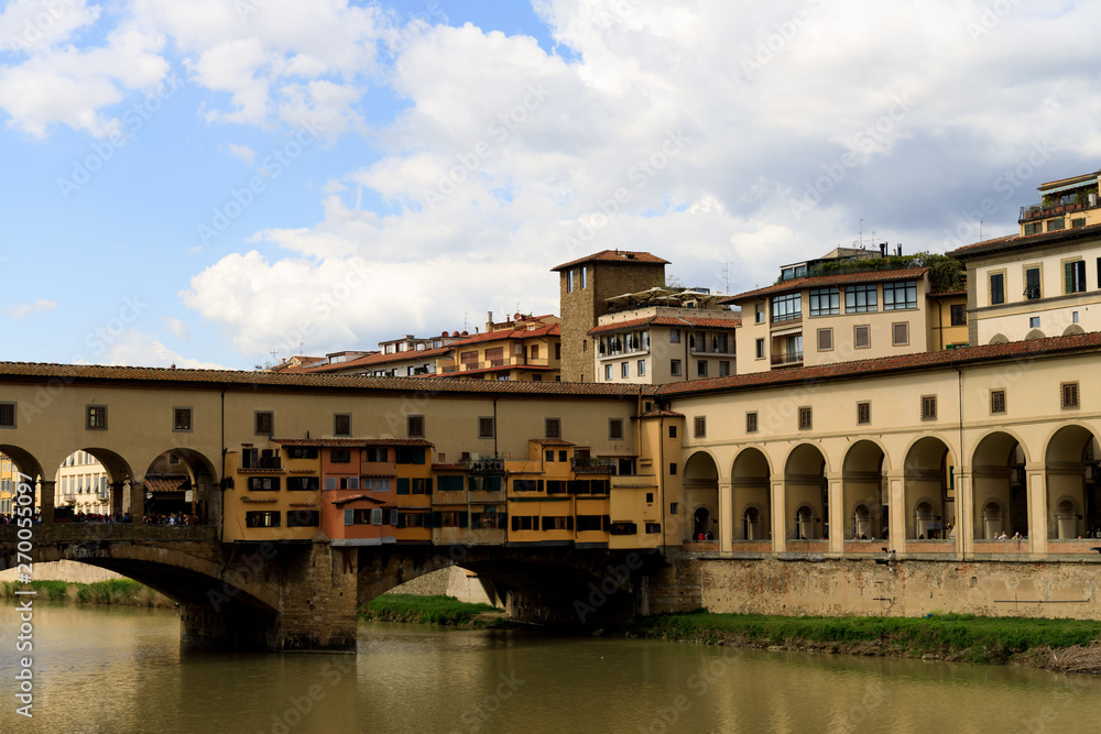 Obraz premium Ponte Vecchio Florence Arno River