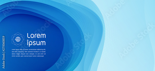 Blue background modern abstract vector.Perfect design for headline and sale banner.