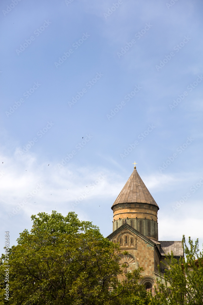 Naklejka premium Svetitskhoveli Cathedral in Mtskheta, Georgia