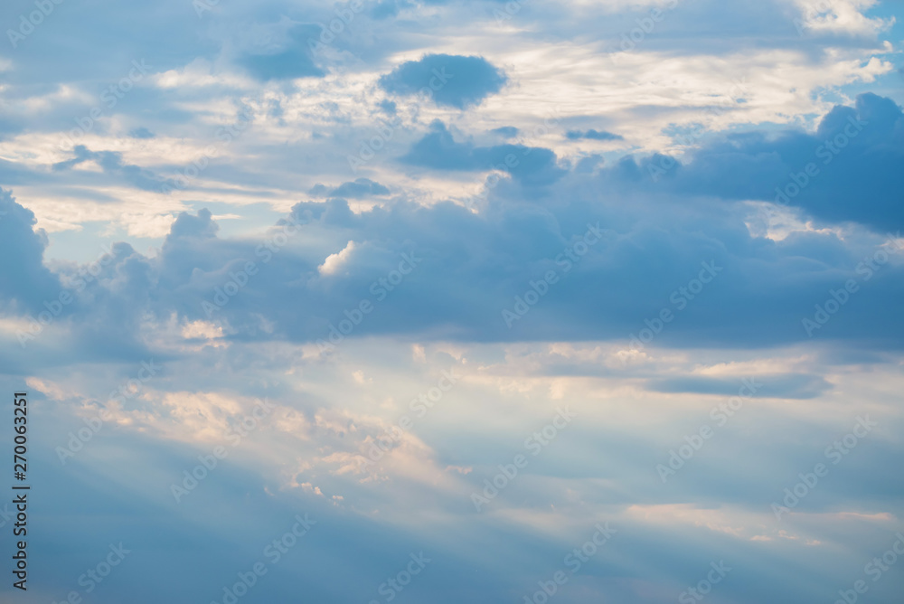 Beautiful blue sky with white clouds background Beautiful blue sky with white clouds background