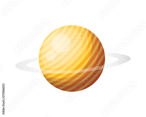 planet of the solar system isolated icon