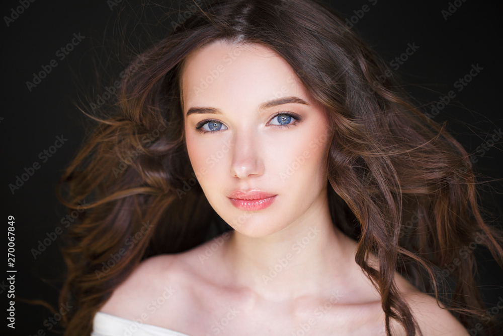 Close up Make up fashion model