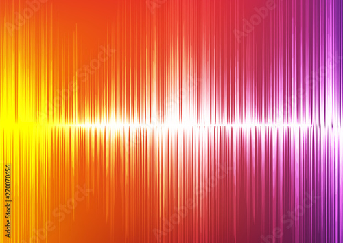 Light Colorful Digital Sound Wave Background,technology and earthquake wave concept,design for music industry,Vector,Illustration.