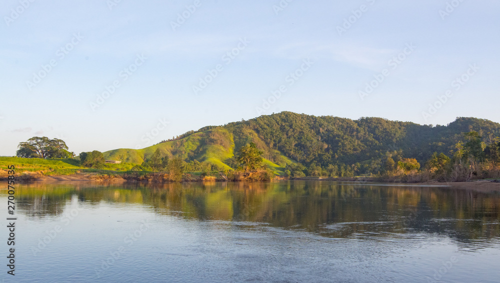 Reflections on the Daintree River Reflections on the Daintree River