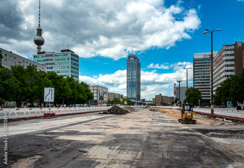 Photography Strassenbau in Berlin
