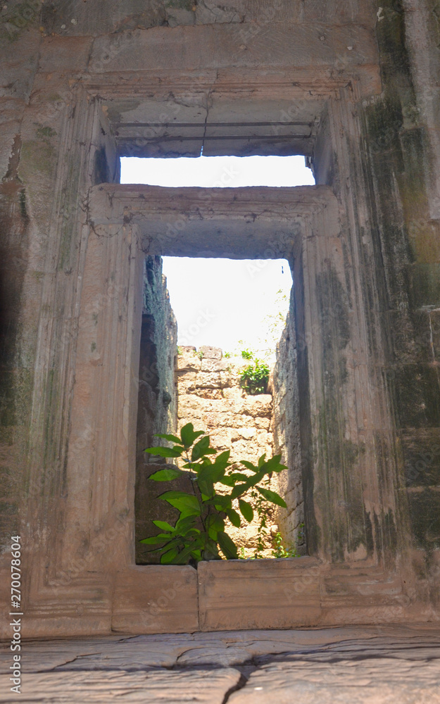 A view of Angkor Thom temple in Siem Reap, Cambodia A view of Angkor Thom temple in Siem Reap, Cambodia