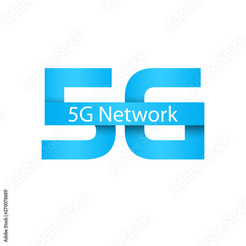 5G Wireless network - vector  .High Speed Internet .Wi-Fi wireless network banner .