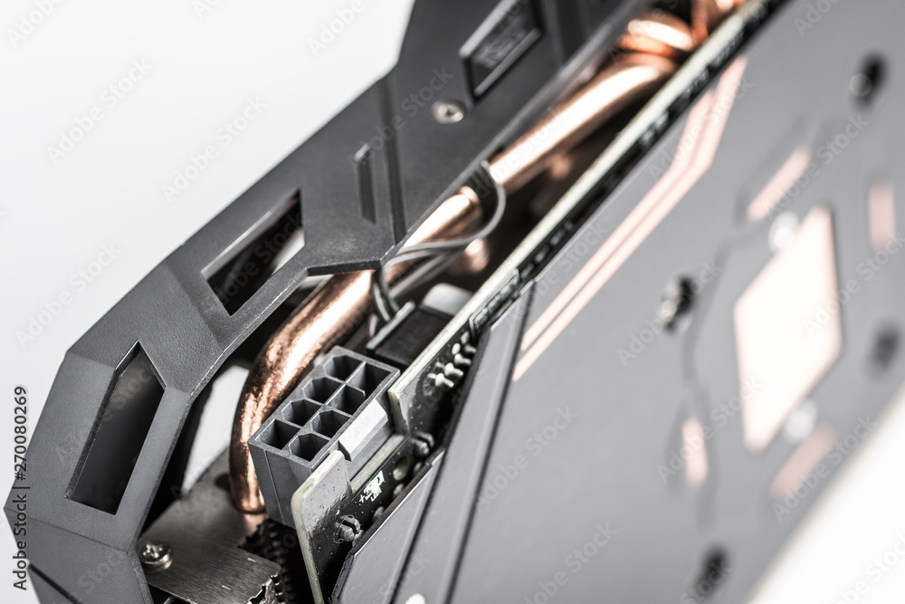PC Gaming Graphic Card GPU with 8 Pin Power Connectors PC Gaming Graphic Card GPU with 8 Pin Power Connectors