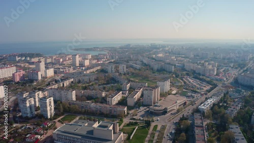 Wallpaper Mural Living in the Sevastopol area on the Crimea. Apartement buildings and streets. Torontodigital.ca