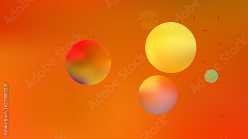 Liquid abstract space background picture bright.