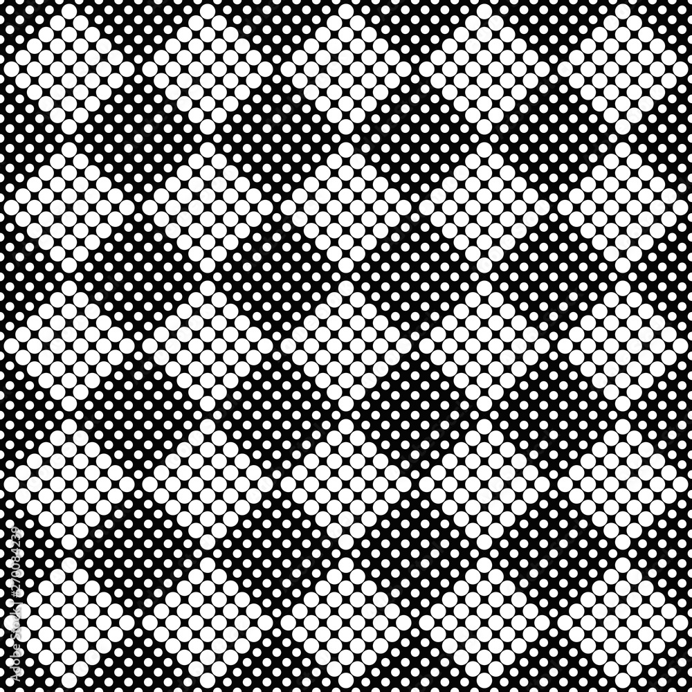 Monochrome retro circle pattern background - black and white abstract vector design Monochrome retro circle pattern background - black and white abstract vector design