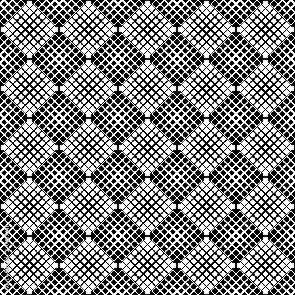 Geometrical abstract diagonal square pattern background - monochrome vector design Geometrical abstract diagonal square pattern background - monochrome vector design