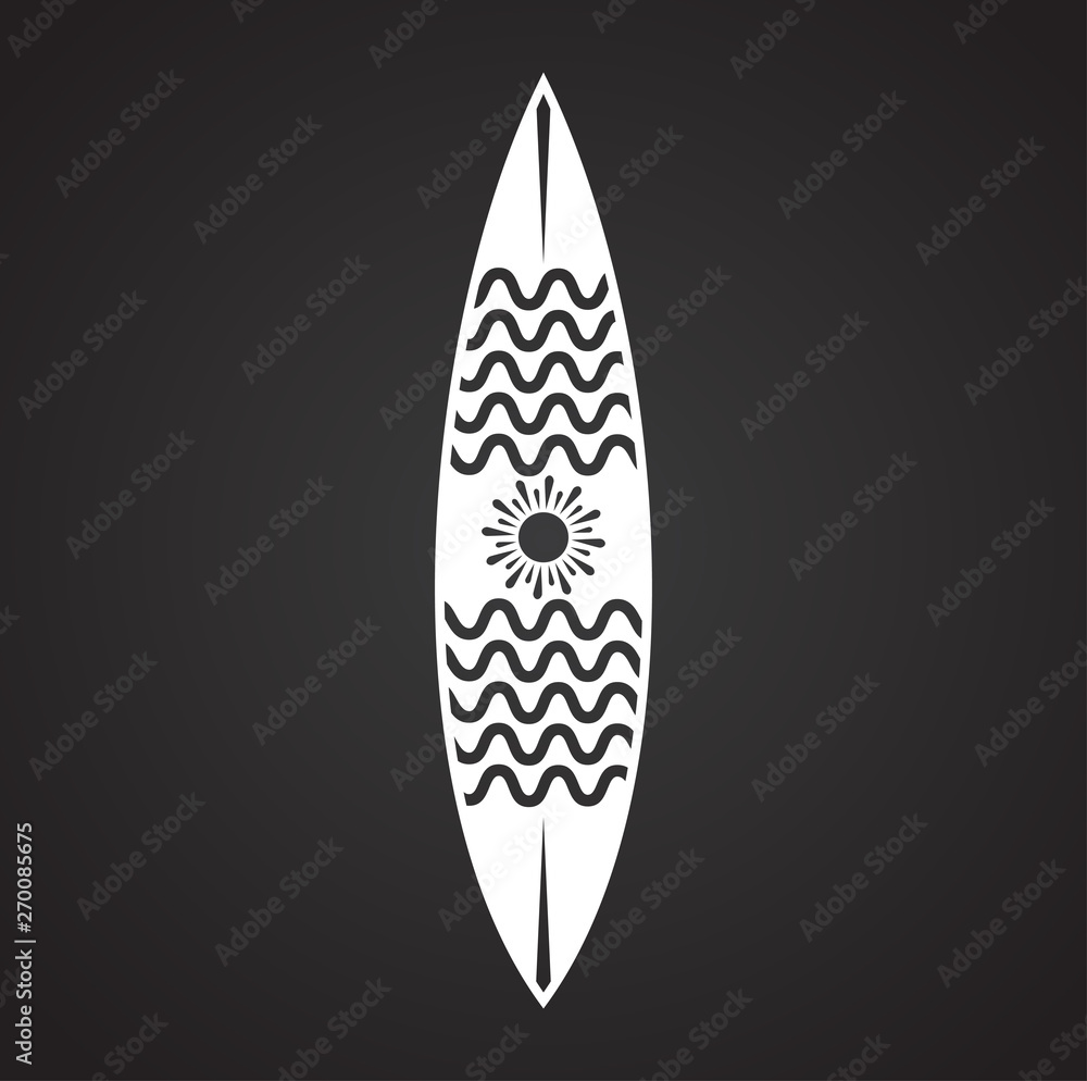 Surfboard icons on background for graphic and web design. Simple vector sign. Internet concept symbol for website button or mobile app. Surfboard icons on background for graphic and web design. Simple vector sign. Internet concept symbol for website button or mobile app.