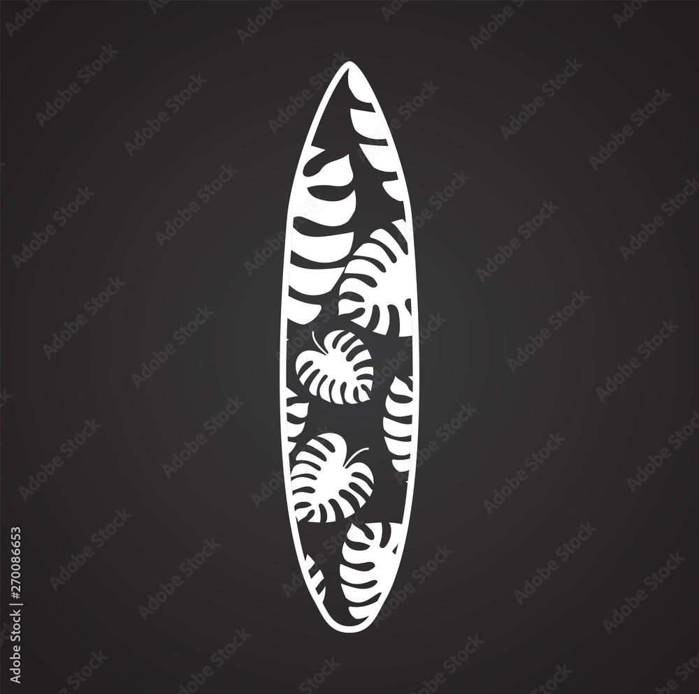 Surfboard icons on background for graphic and web design. Simple vector sign. Internet concept symbol for website button or mobile app. Surfboard icons on background for graphic and web design. Simple vector sign. Internet concept symbol for website button or mobile app.