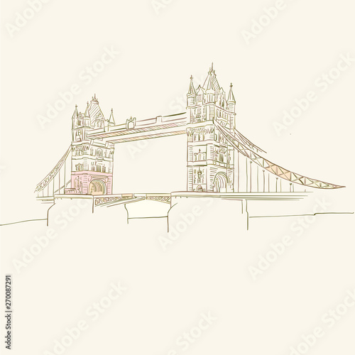 Symbol of London bridge