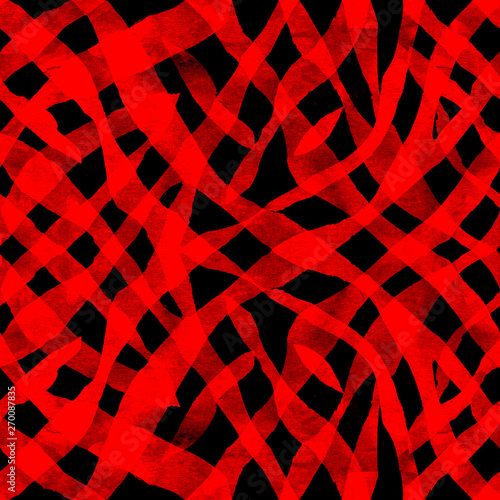 Abstract red black striped ...