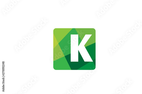 Creative K Letter Talk Bubble Logo Design Symbol Vector Illustration