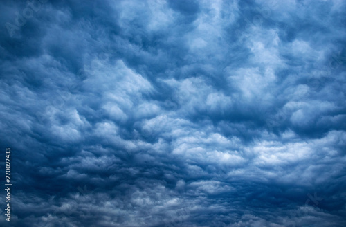 dark abstract structure of clouds