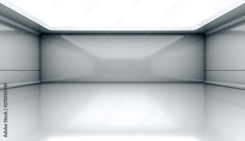 Contemporary futuristic concept background. Empty future clean dark box interior room With Light. 3D Rendering. Contemporary futuristic concept background. Empty future clean dark box interior room With Light. 3D Rendering.