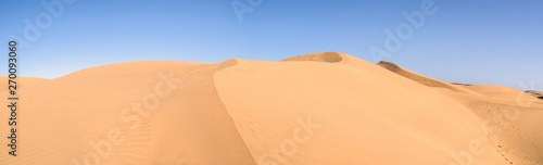 The sands of Maspalomas. Beautyful dunes in the south of Gran Canaria