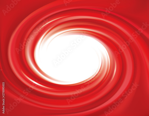 Vector swirling red backdrop. Juice of red fruits