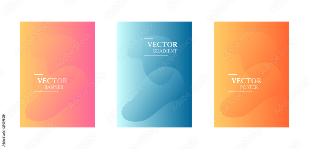 Abstract background with gradient texture,  pattern with splashes. Pink, peach, blue colors.  Dynamic wallpaper for business flyers,  cover design.
