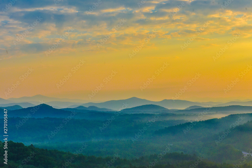 Mountain Morninng Sun Rise - 5