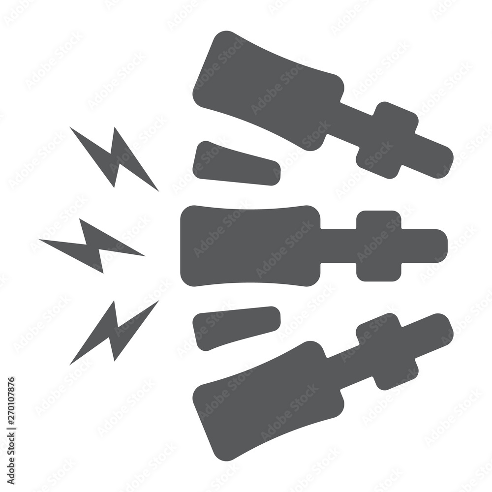 Spine pain glyph icon, body and painful, back ache sign, vector graphics, a solid pattern on a white background. Spine pain glyph icon, body and painful, back ache sign, vector graphics, a solid pattern on a white background.