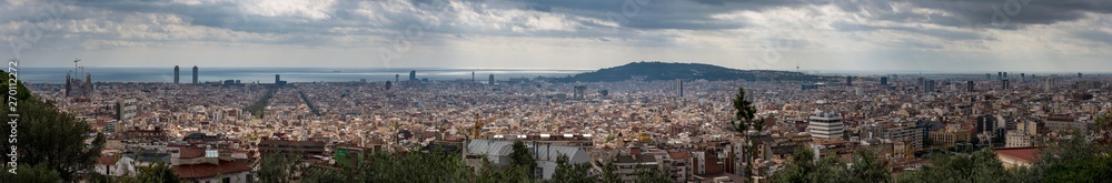 Barcelona panorama 