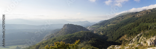 Views from the mountain Gazteluaitz in Oñati (Basque country) © julen