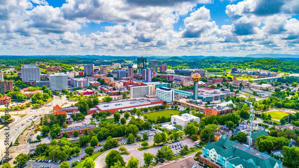 Knoxville, Tennessee, USA Aerial