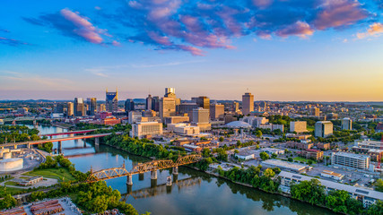 Nashville Tennessee TN Skyline