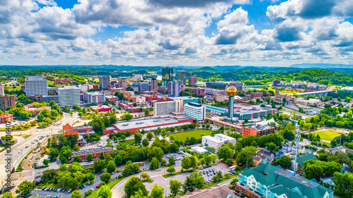 Knoxville, Tennessee, USA Aerial