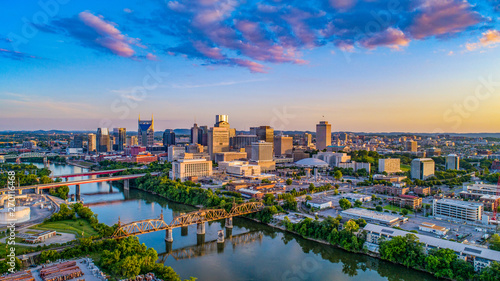 Nashville Tennessee TN Skyline photo