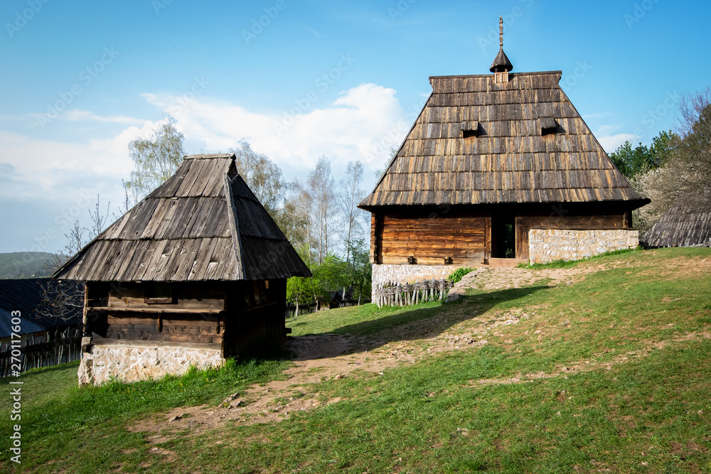 Old Ethno house at open air museum Sirogojno, Serbia Old Ethno house at open air museum Sirogojno, Serbia
